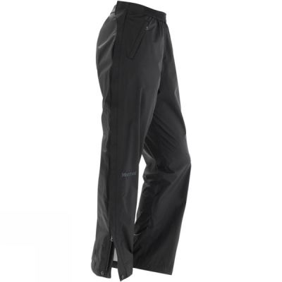 Pantalones Marmot PreCip Full Zip Mujer - Negras - Chile GRN591624